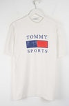 VINTAGE TOMMY SPORTS T-SHIRT (M) 90'S BOOTLEG