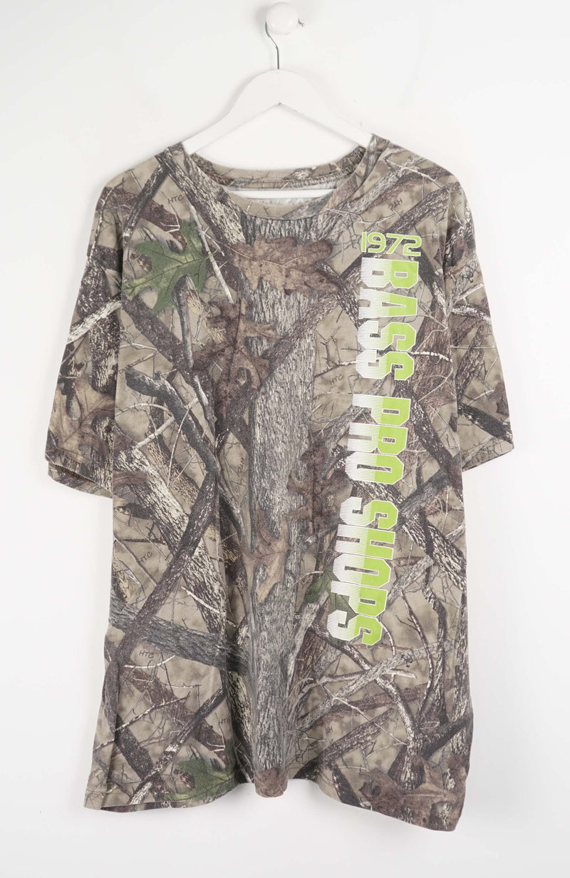 VINTAGE BASS PRO SHOPS REAL TREE T-SHIRT (XXL)