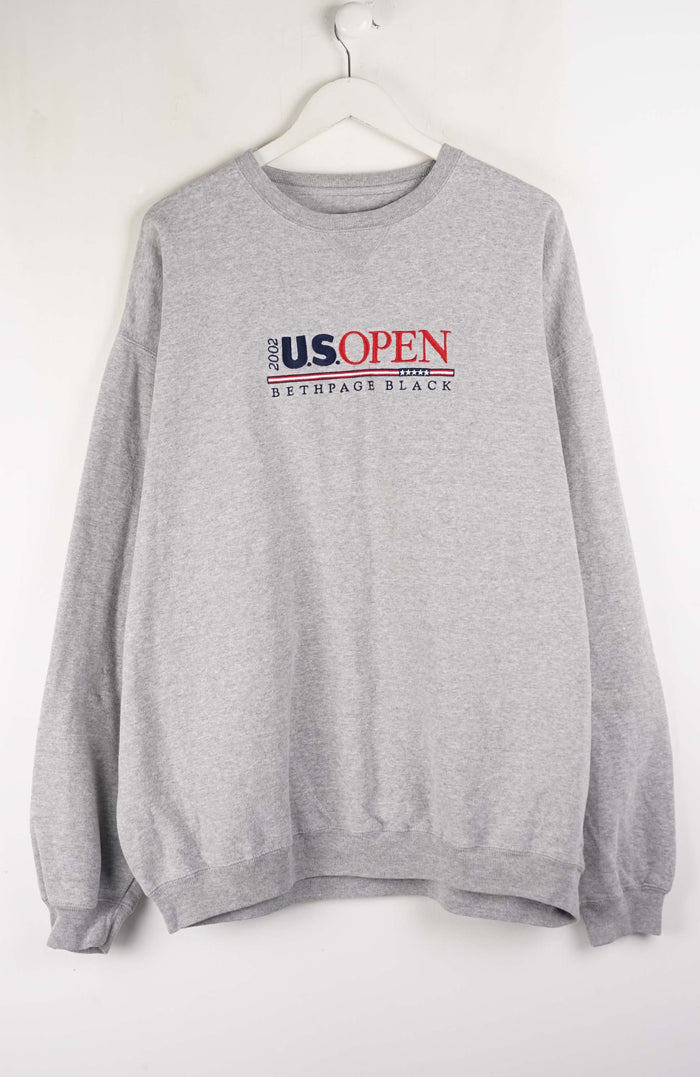 VINTAGE 2002 U.S. OPEN BETHPAGE BLACK GOLF SWEATER (XXL)