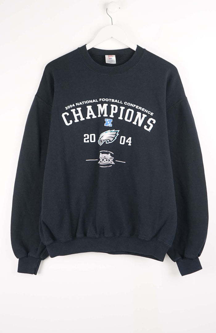 VINTAGE 2004 PHILADELIPHIA EAGLES SWEATER (M)
