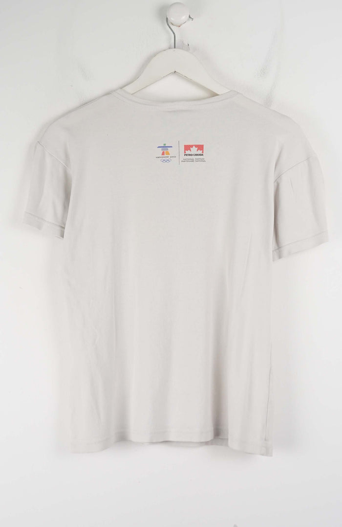 VINTAGE 2010 XXI OLYMPIC WINTER GAMES T-SHIRT (XS)