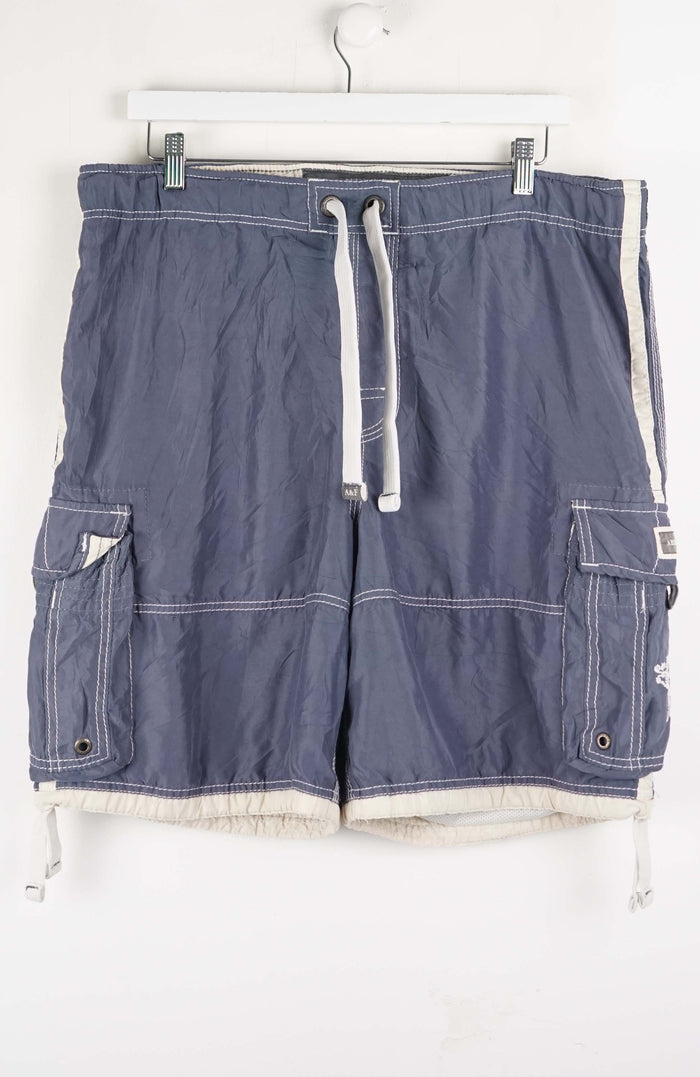 VINTAGE ABERCROMBIE ACTIVE SHORTS W38