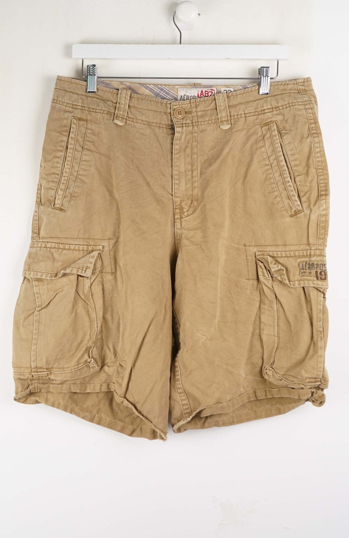 VINTAGE AEROPOSTALE CARGO SHORTS W34