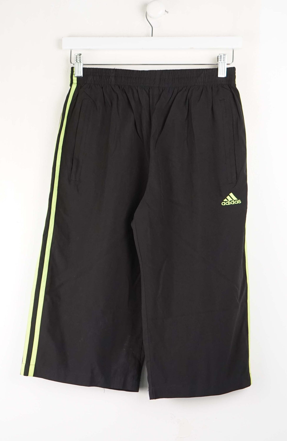 VINTAGE ADIDAS TRACK PANT SHORTS (XS)