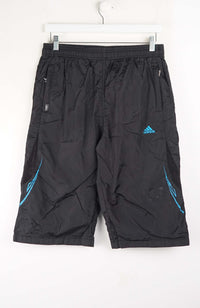 VINTAGE ADIDAS TRACK PANT SHORTS (M)