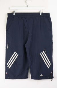 VINTAGE ADIDAS 3/4 TRACK PANT SHORTS (XL)