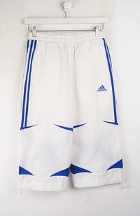 VINTAGE ADIDAS 3/4 TRACK PANT SHORTS (S)