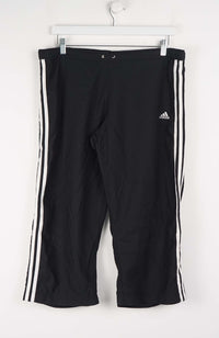 VINTAGE ADIDAS TRACK PANT SHORTS (XL)