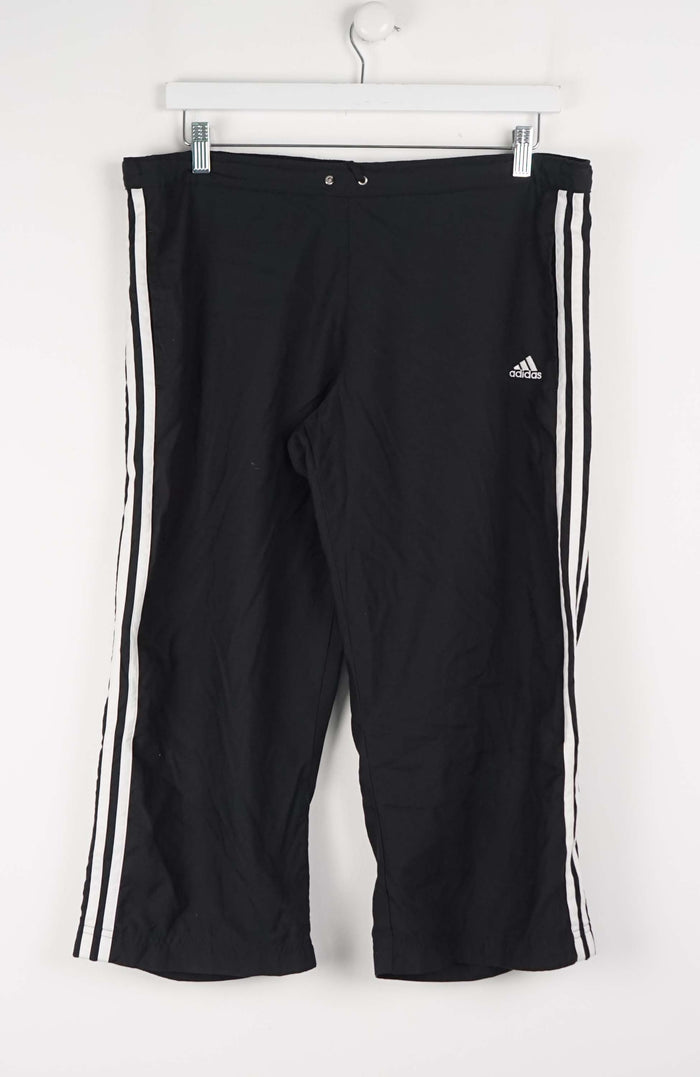 VINTAGE ADIDAS TRACK PANT SHORTS (XL)