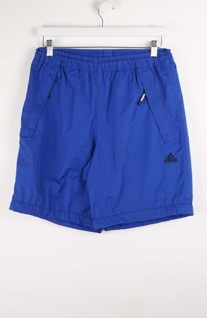 VINTAGE ADIDAS TRACK PANT SHORTS (M)