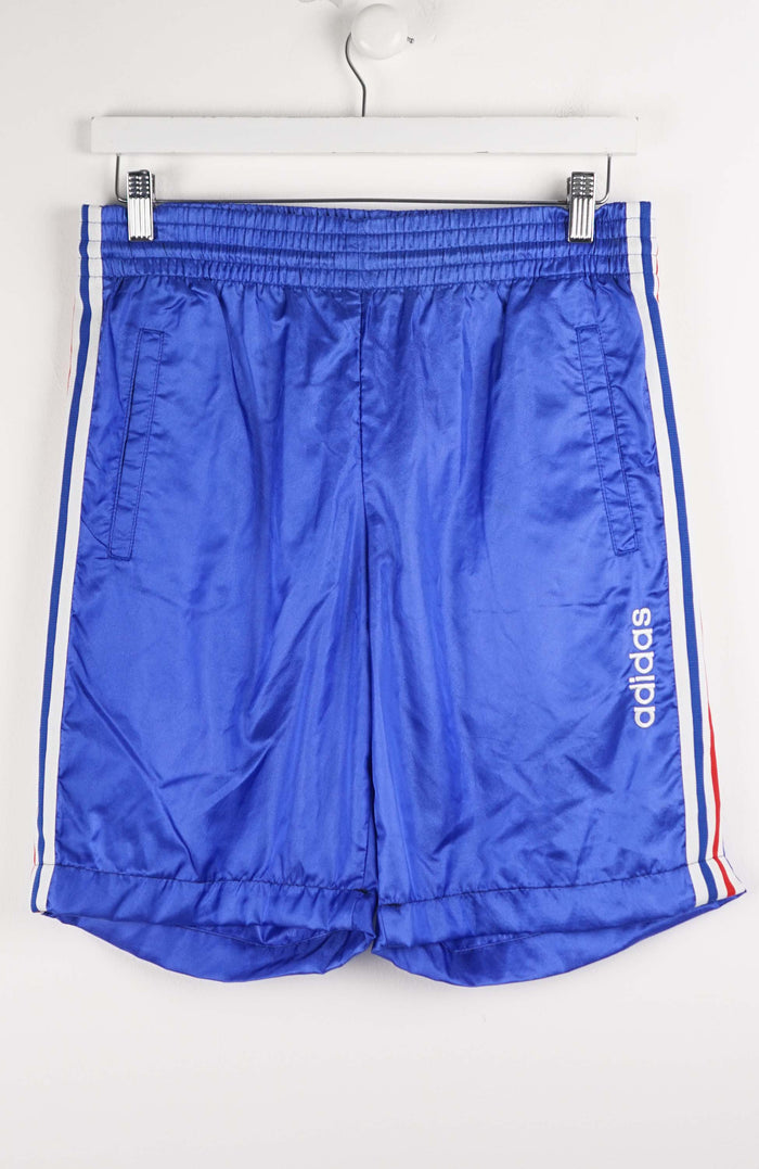 VINTAGE ADIDAS TRACK PANT SHORTS (M)