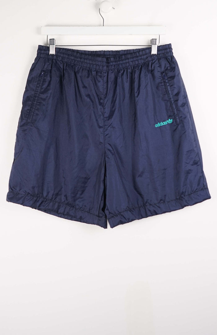 VINTAGE ADIDAS TRACK PANT SHORTS (M)