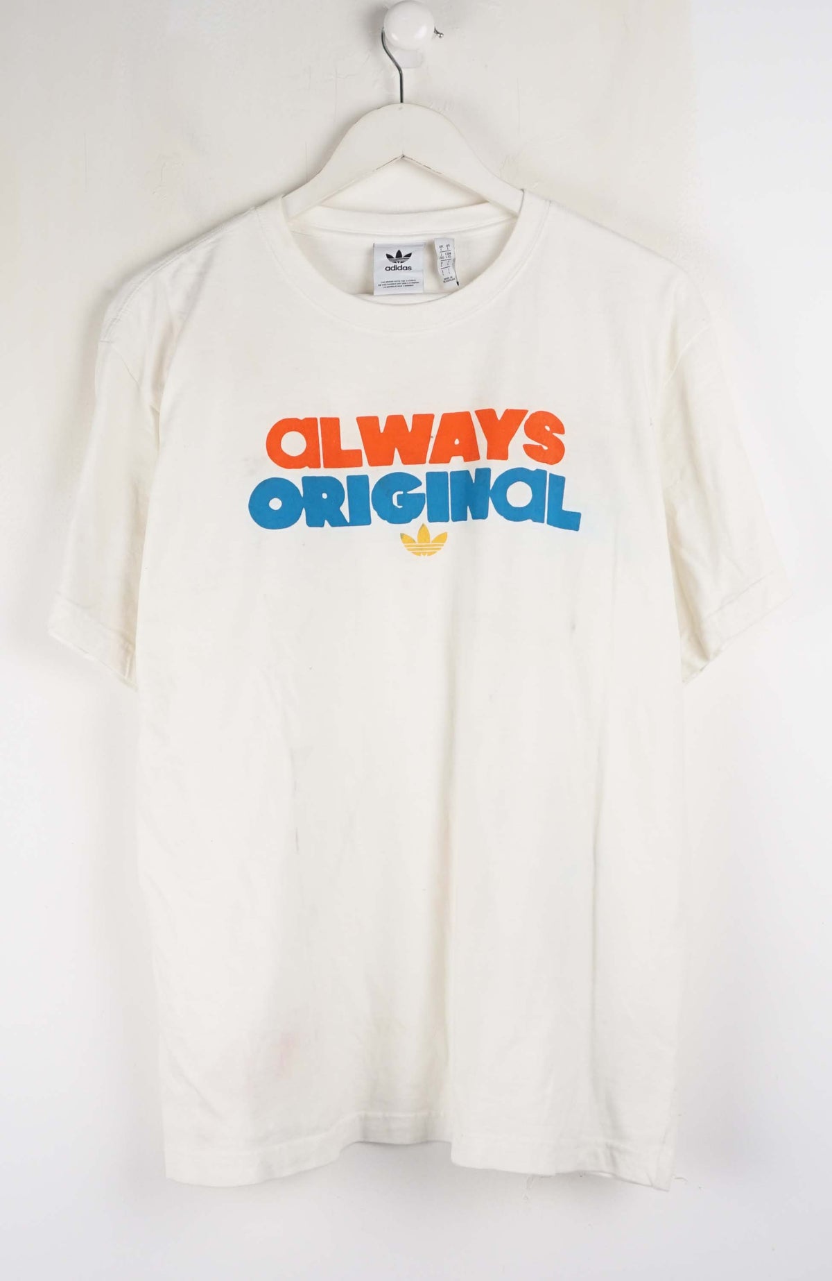 VINTAGE ADIDAS ALWAYS ORIGINAL T-SHIRT (L)