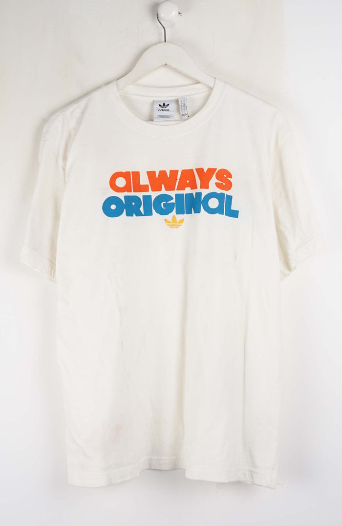 VINTAGE ADIDAS ALWAYS ORIGINAL T-SHIRT (L)