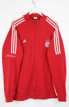 VINTAGE ADIDAS FC BAYERN MUNHEN FULL ZIP SWEATER (XL)
