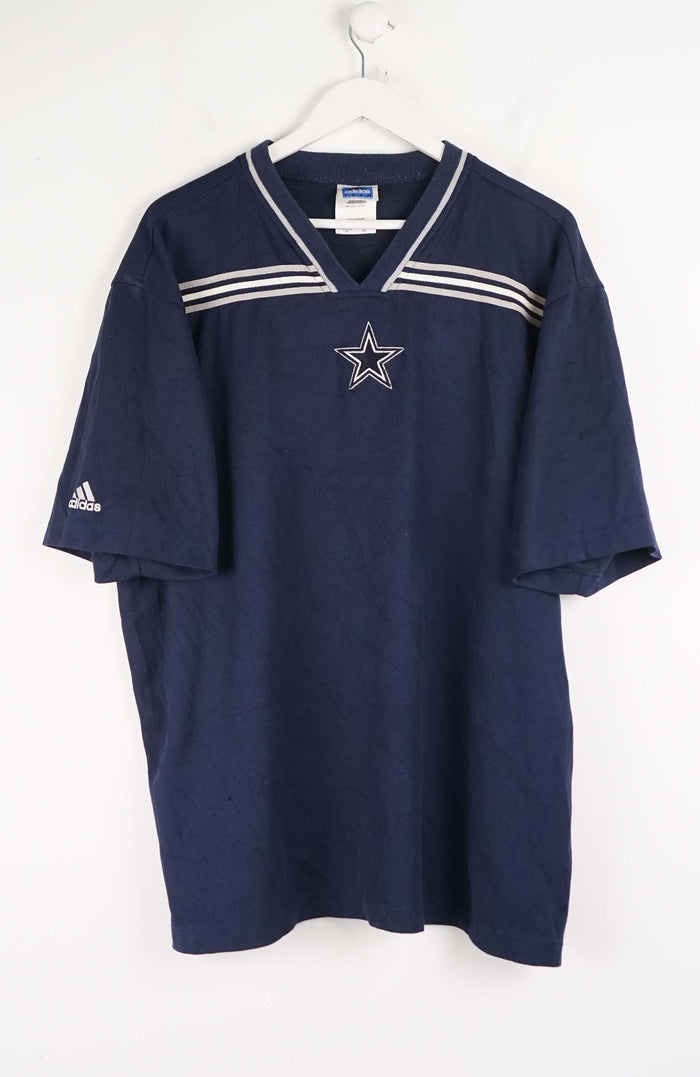 VINTAGE NFL ADIDAS DALLAS COWBOYS JERSEY T-SHIRT (XL)