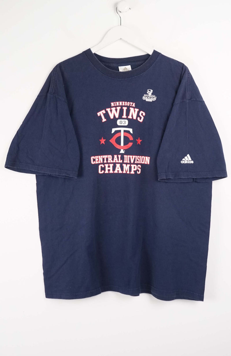 VINTAGE ADIDAS MINNESOTA TWINS BASEBALL T-SHIRT (XXL)