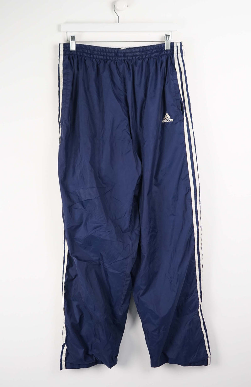 VINTAGE ADIDAS SNAP TRACK PANTS (L)