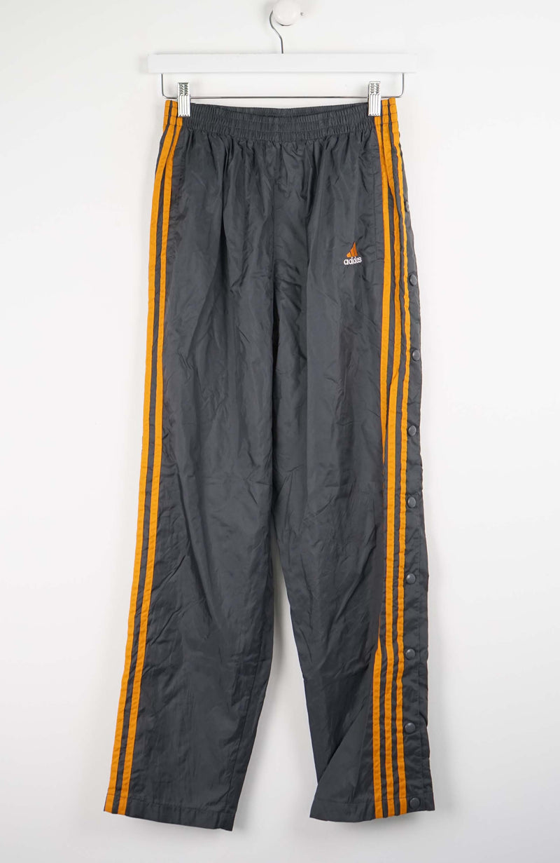 VINTAGE ADIDAS SNAP TRACK PANTS (S)