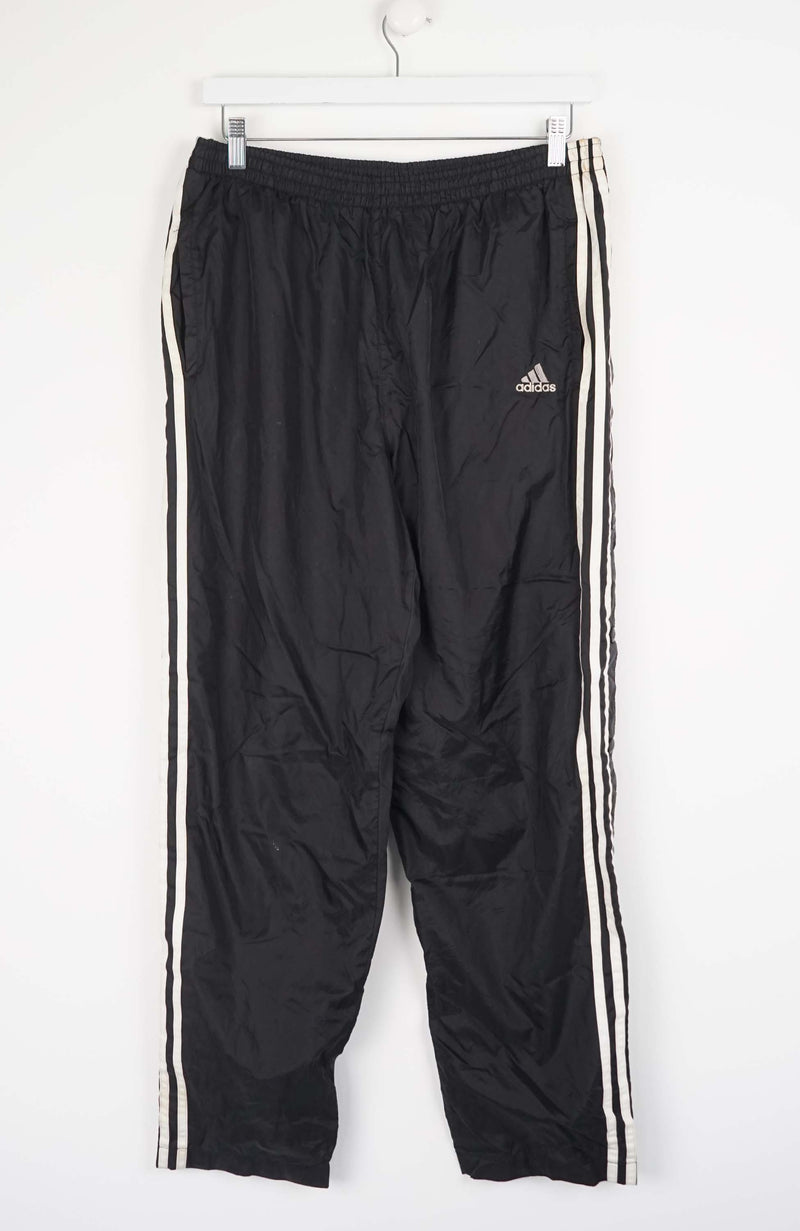 VINTAGE ADIDAS SNAP TRACK PANTS (XL)