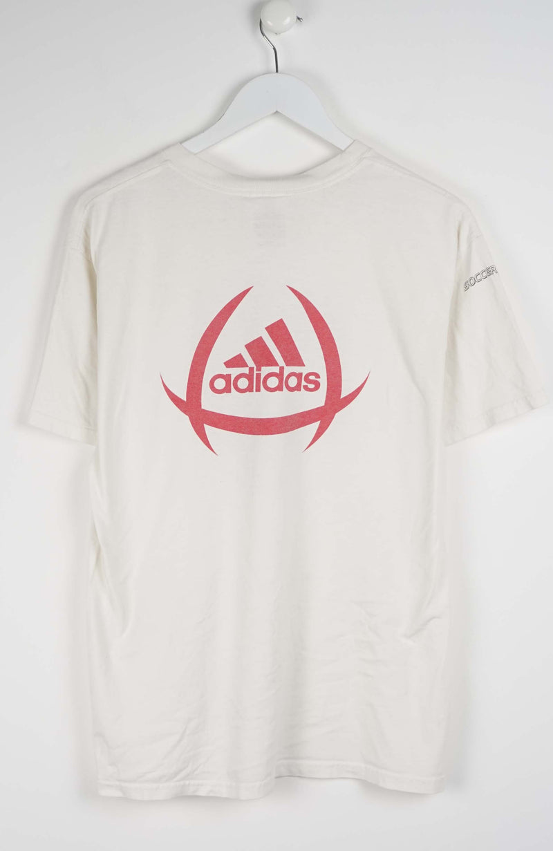 VINTAGE ADIDAS SOCCER T-SHIRT (M)