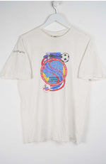 VINTAGE ADIDAS SOCCER T-SHIRT (M)