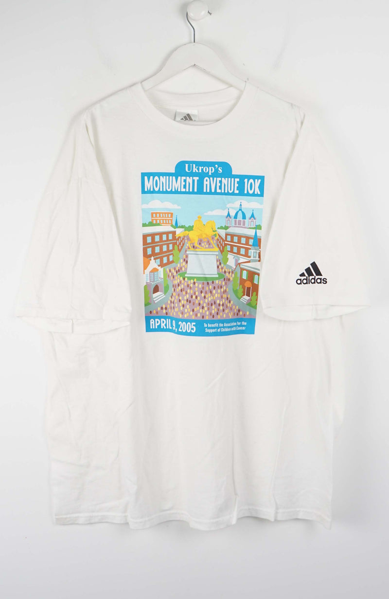 VINTAGE ADIDAS MARATHON T-SHIRT (XXL)