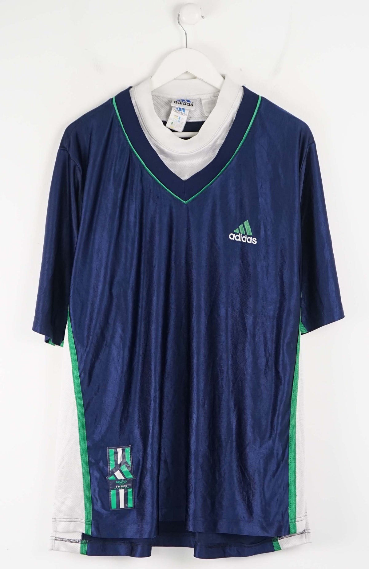 VINTAGE ADIDAS JERSEY T-SHIRT (XXL)