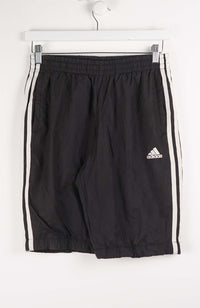 VINTAGE ADIDAS TRACK PANT SHORTS (S)