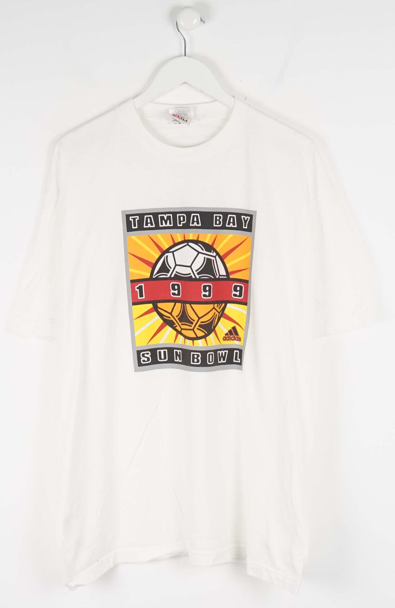 VINTAGE ADIDAS TAMPA BAY SUNBOWL T-SHIRT (XL)