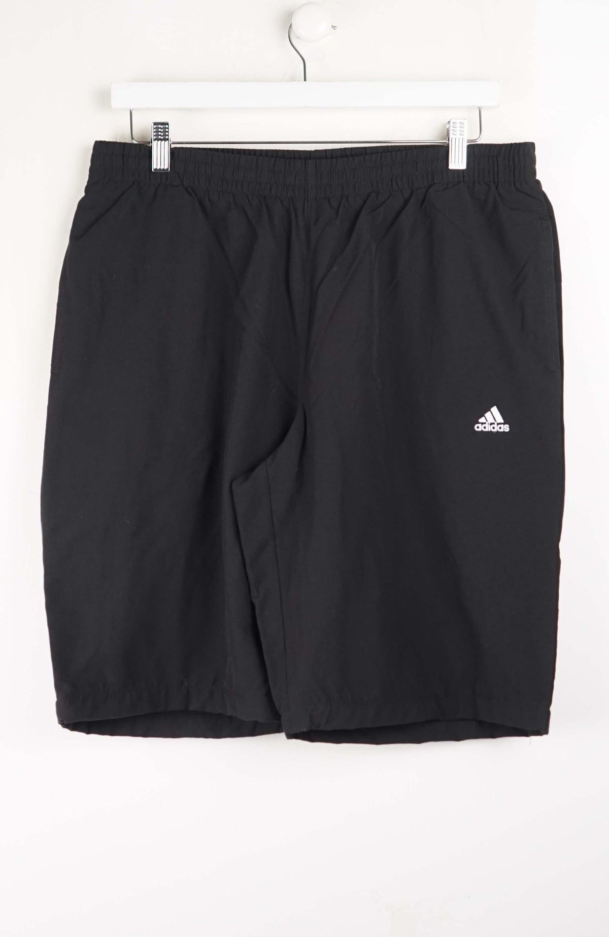 VINTAGE ADIDAS TRACK PANT SHORTS (L)