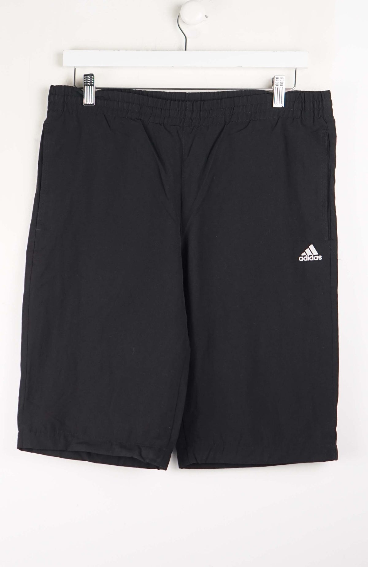 VINTAGE ADIDAS TRACK PANT SHORTS (L)