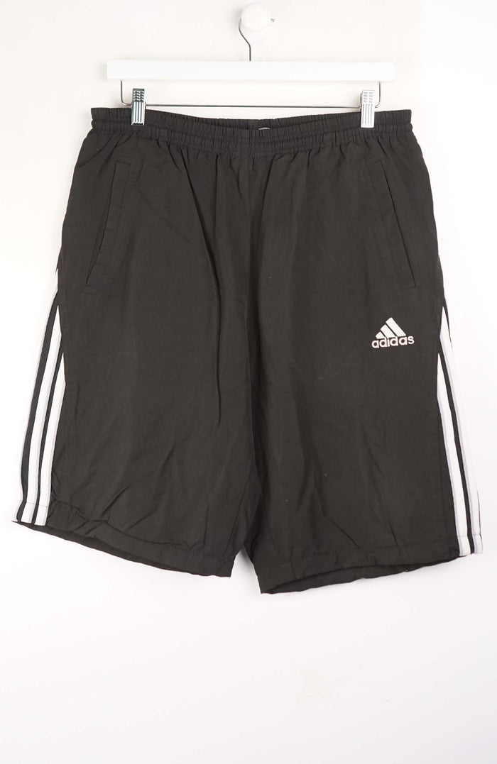 VINTAGE ADIDAS TRACK PANT SHORTS (L)