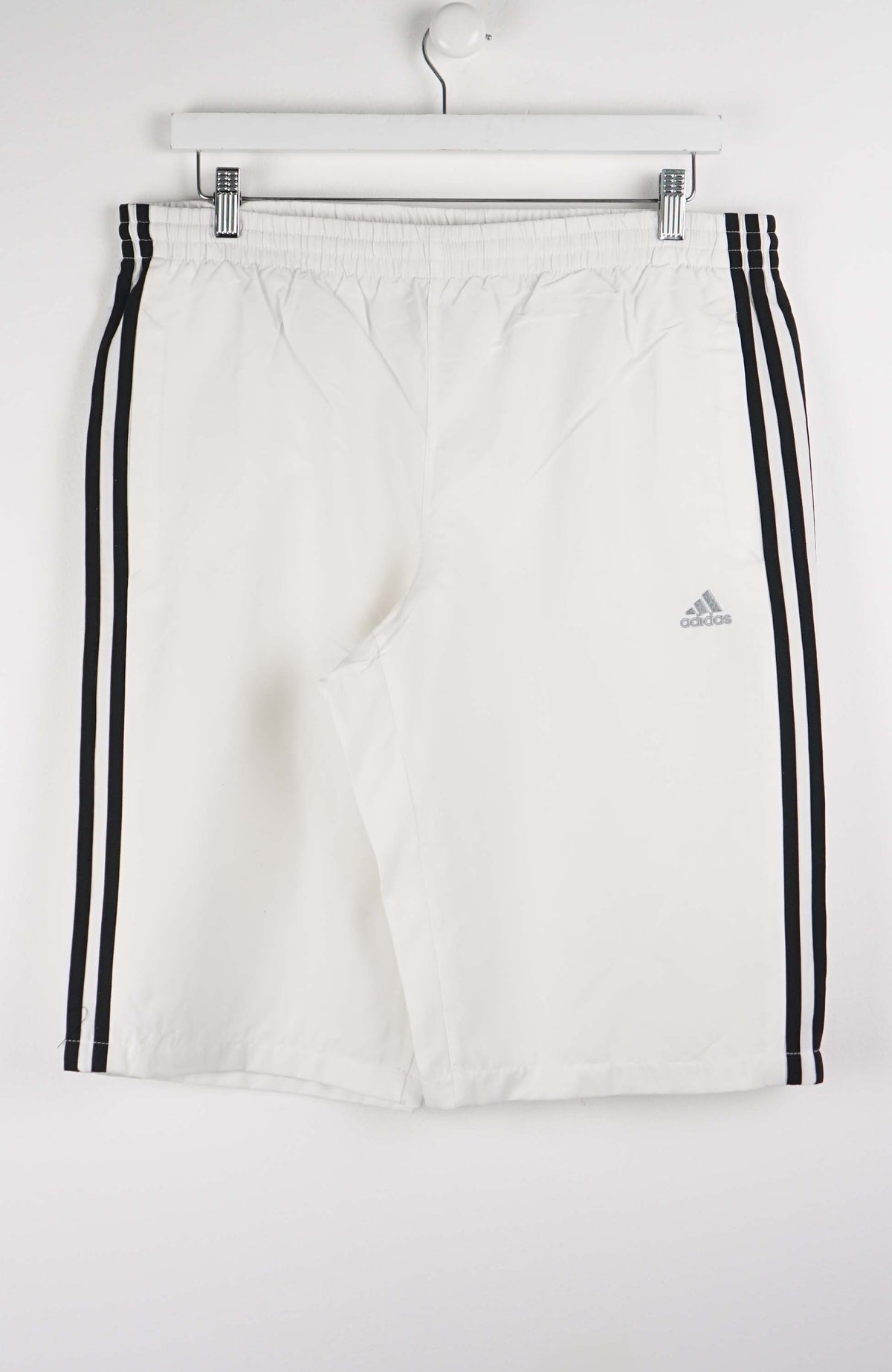 VINTAGE ADIDAS TRACK PANT SHORTS (L)