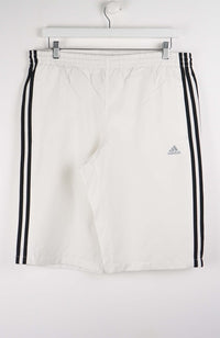 VINTAGE ADIDAS TRACK PANT SHORTS (L)