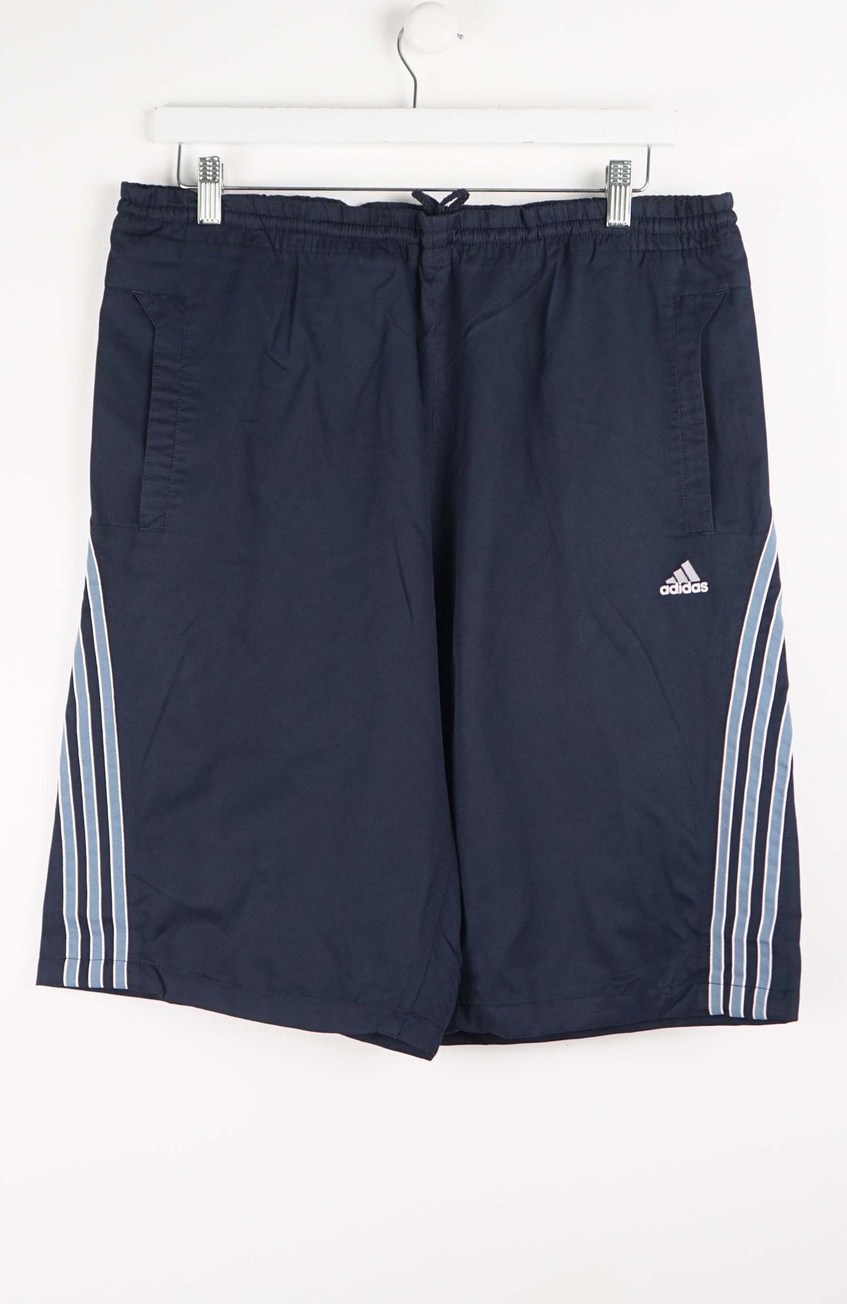 VINTAGE ADIDAS TRACK PANT SHORTS (L)
