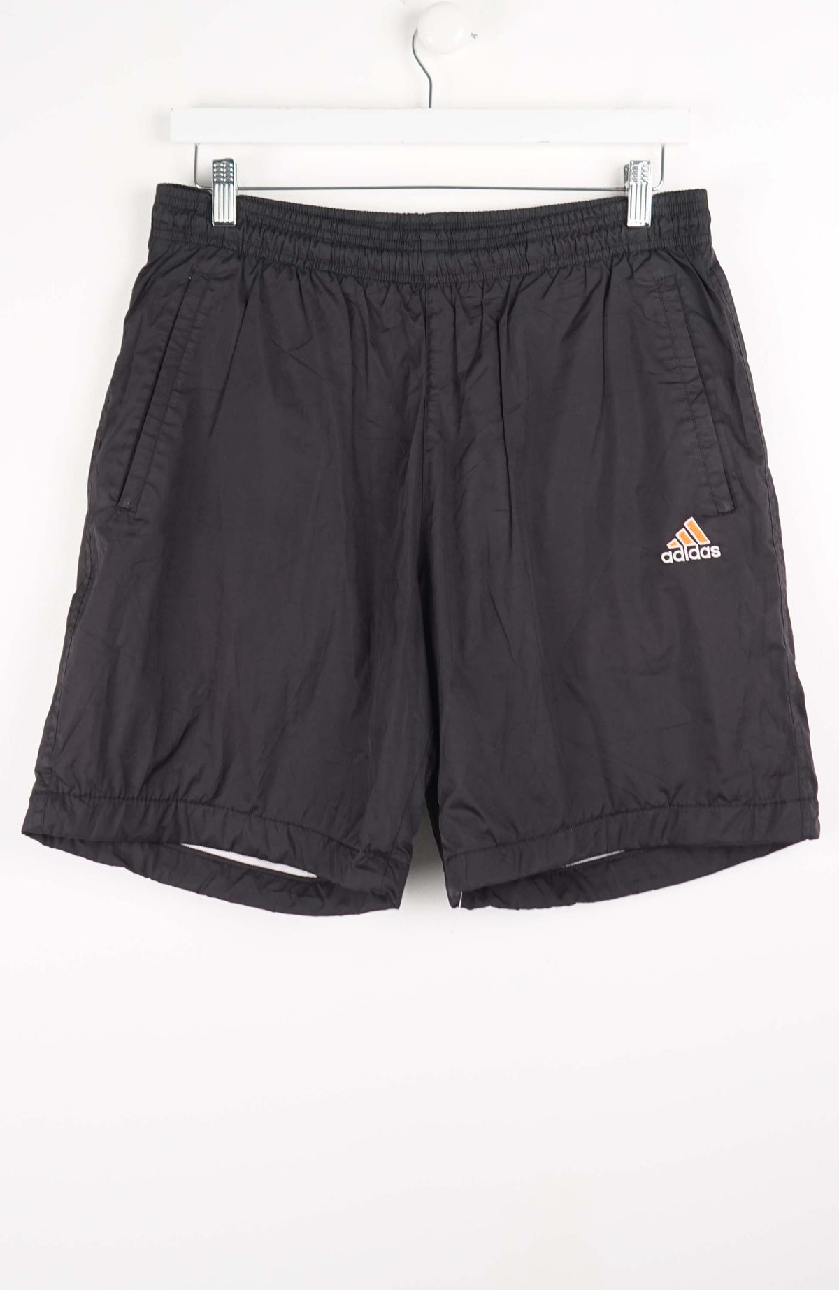 VINTAGE ADIDAS TRACK PANT SHORTS (L)