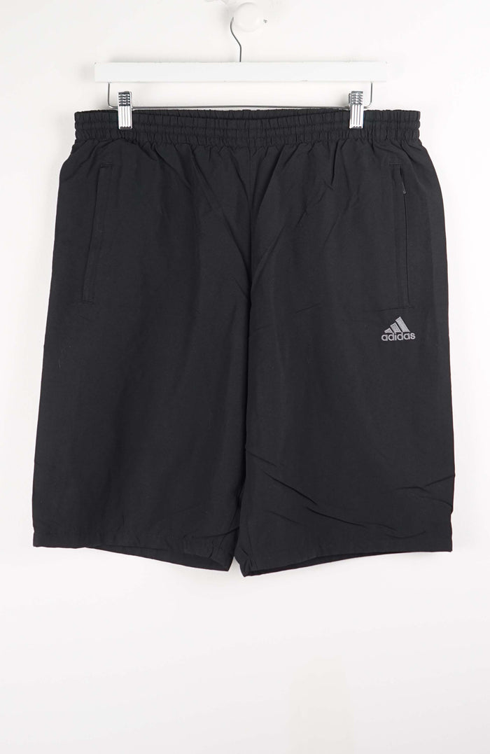 VINTAGE ADIDAS TRACK PANT SHORTS (L)
