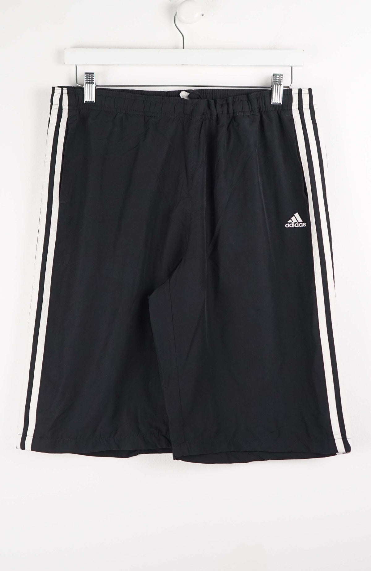 VINTAGE ADIDAS TRACK PANT SHORTS (L)