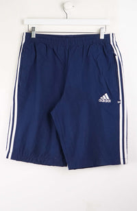 VINTAGE ADIDAS TRACK PANT SHORTS (M)