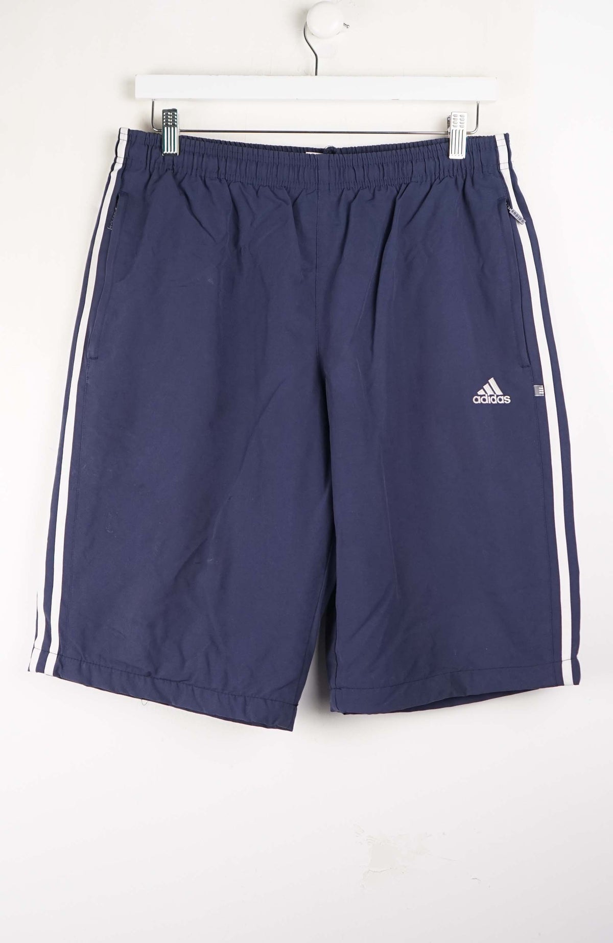 VINTAGE ADIDAS TRACK PANT SHORTS (M)