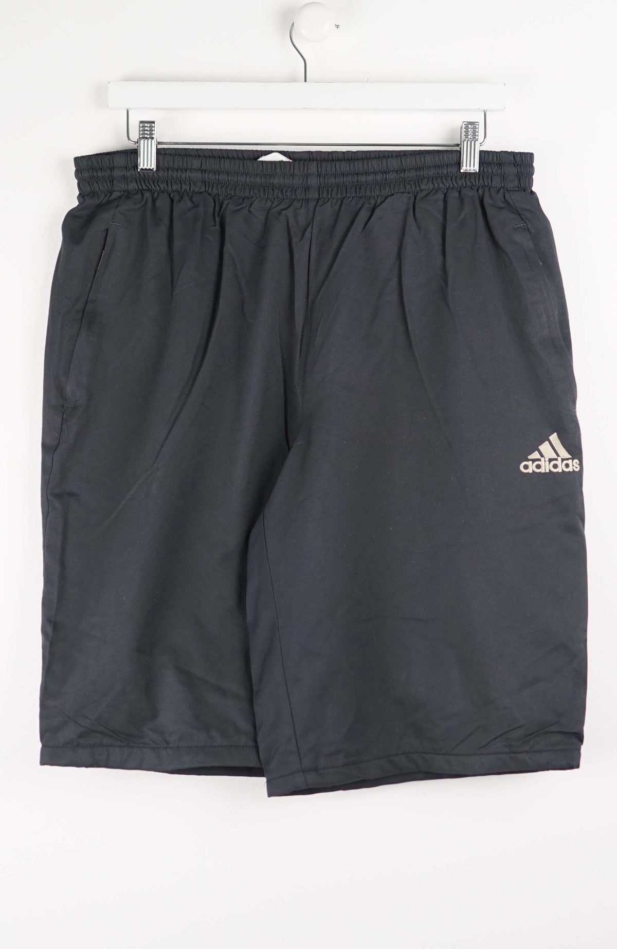 VINTAGE ADIDAS TRACK PANT SHORTS (M)