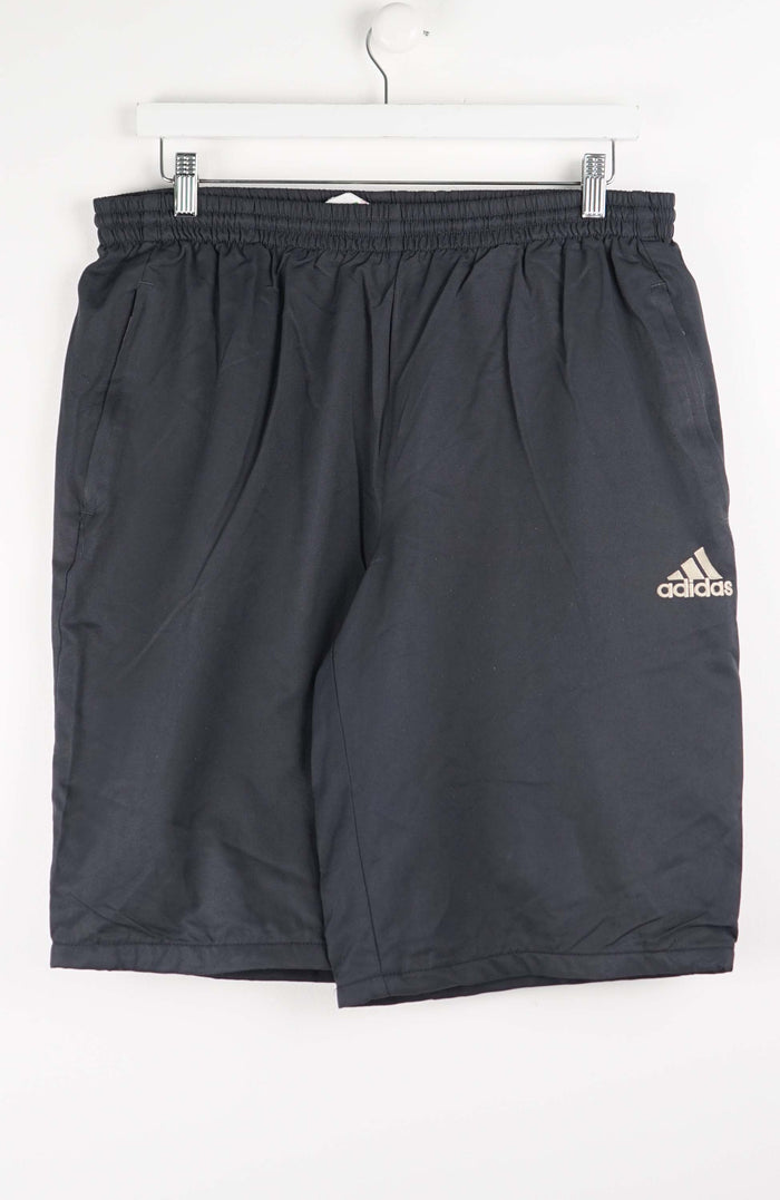 VINTAGE ADIDAS TRACK PANT SHORTS (M)