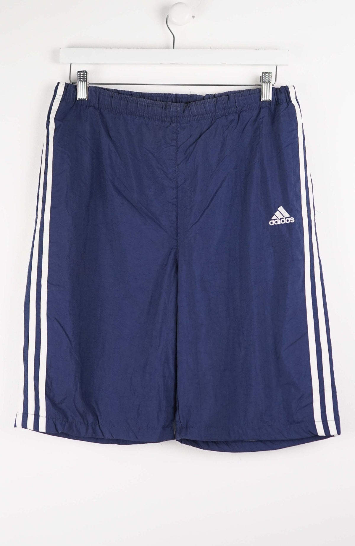 VINTAGE ADIDAS TRACK PANT SHORTS (M)