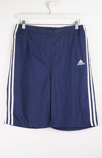 VINTAGE ADIDAS TRACK PANT SHORTS (M)
