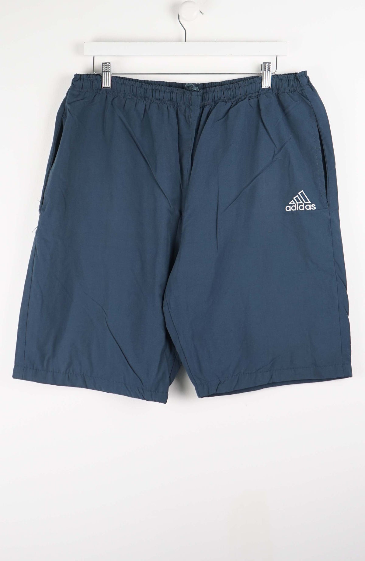 VINTAGE ADIDAS TRACK PANT SHORTS (M)