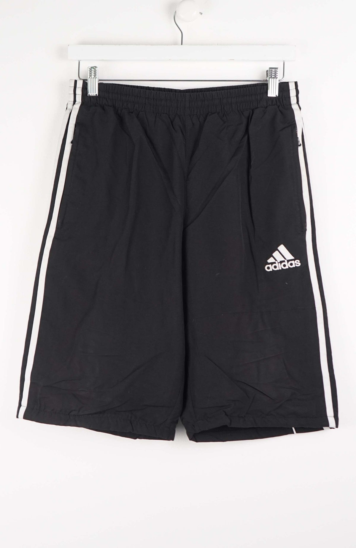 VINTAGE ADIDAS TRACK PANT SHORTS (M)