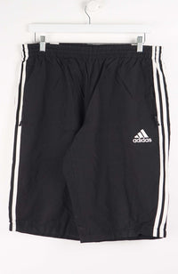 VINTAGE ADIDAS TRACK PANT SHORTS (M)