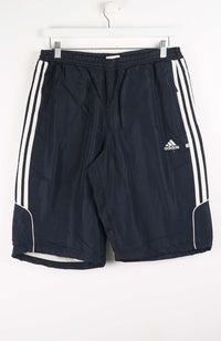VINTAGE ADIDAS TRACK PANT SHORTS (M)