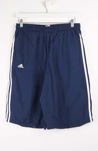 VINTAGE ADIDAS TRACK PANT SHORTS (M)